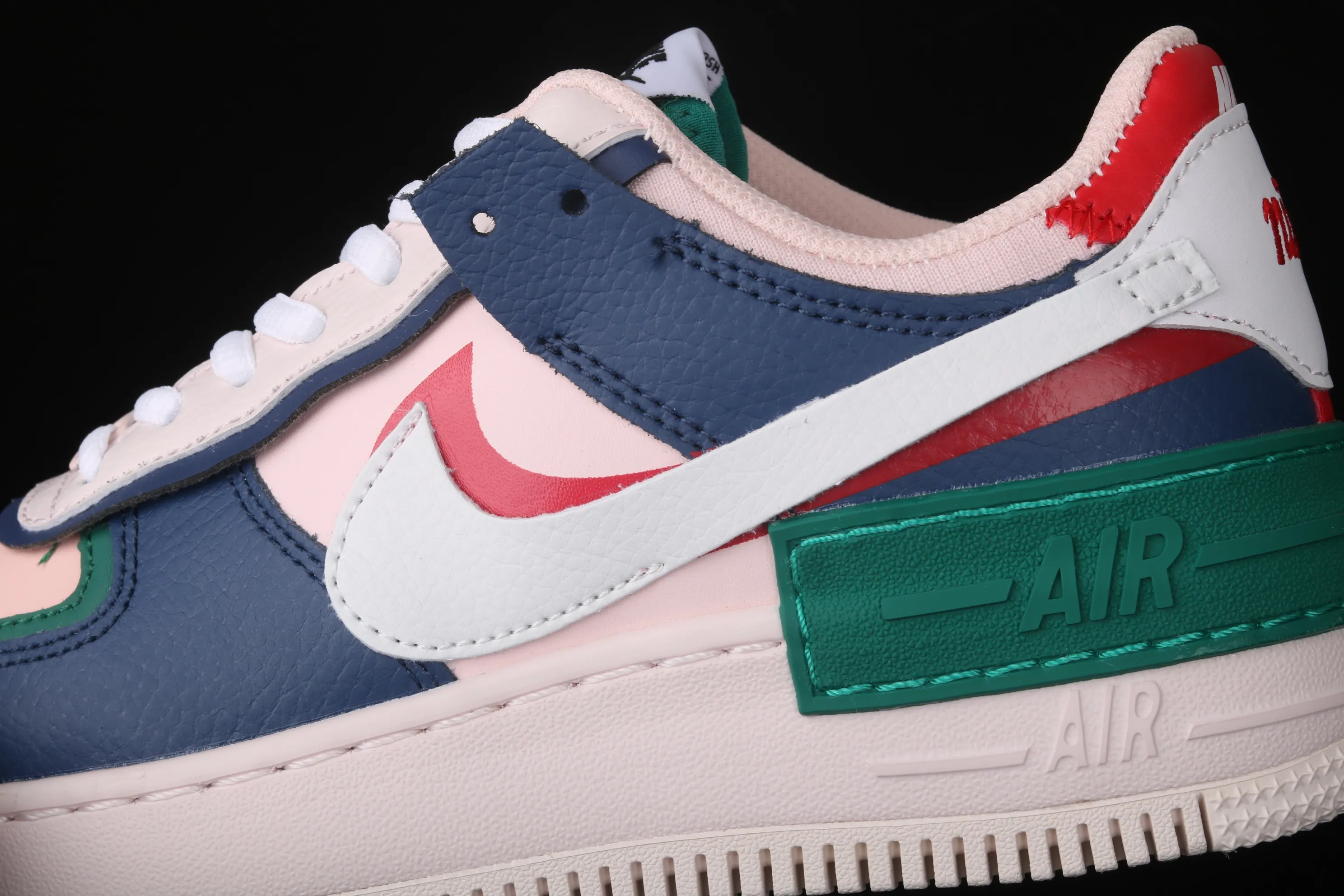 All Categories Nk Air Force 1 Air Force Series Nk Air Force 1 Shadow Air Force Lightweight Increased Corporate Level Nk Air Force 1 Shadow Air Force 1 Blue Pink Green Lightweight Increased Low Top Versatile Sneakers CI0919-400